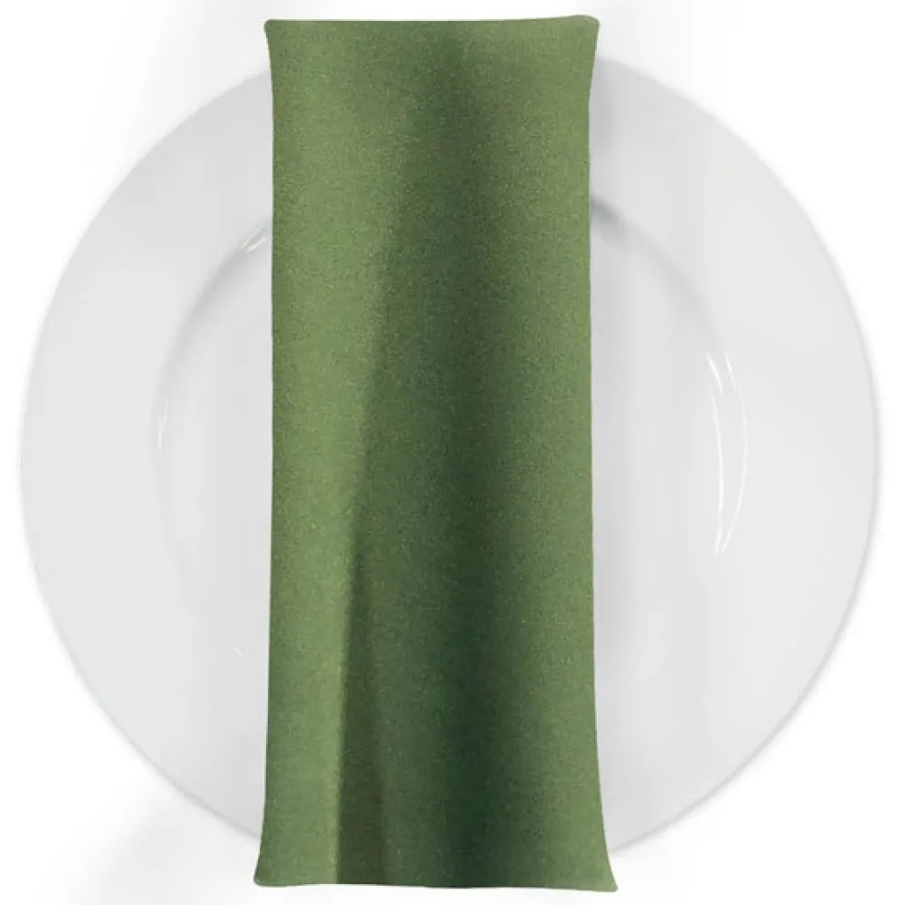 Premium Poly (Poplin) Table Napkin in Olive 1335
