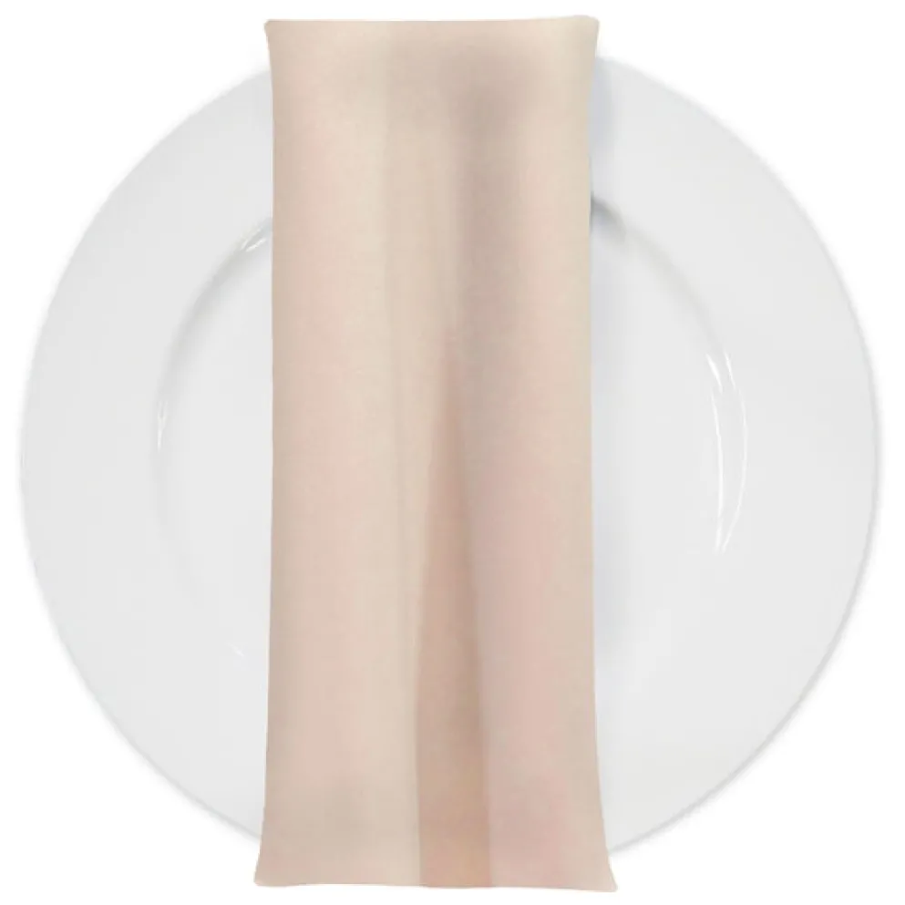 Premium Poly (Poplin) Table Napkin in Cream 7116
