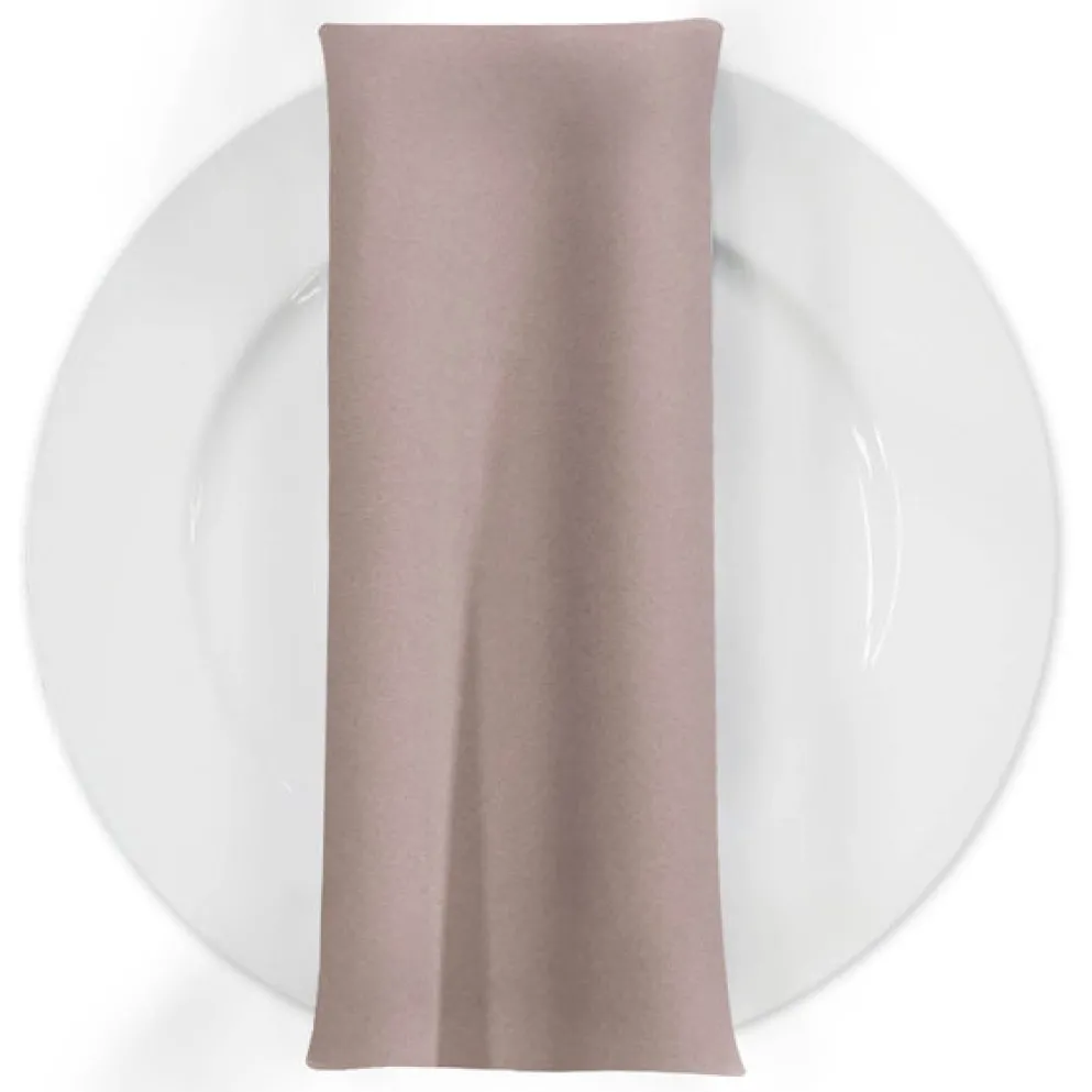 Premium Poly (Poplin) Table Napkin in Sand 1779