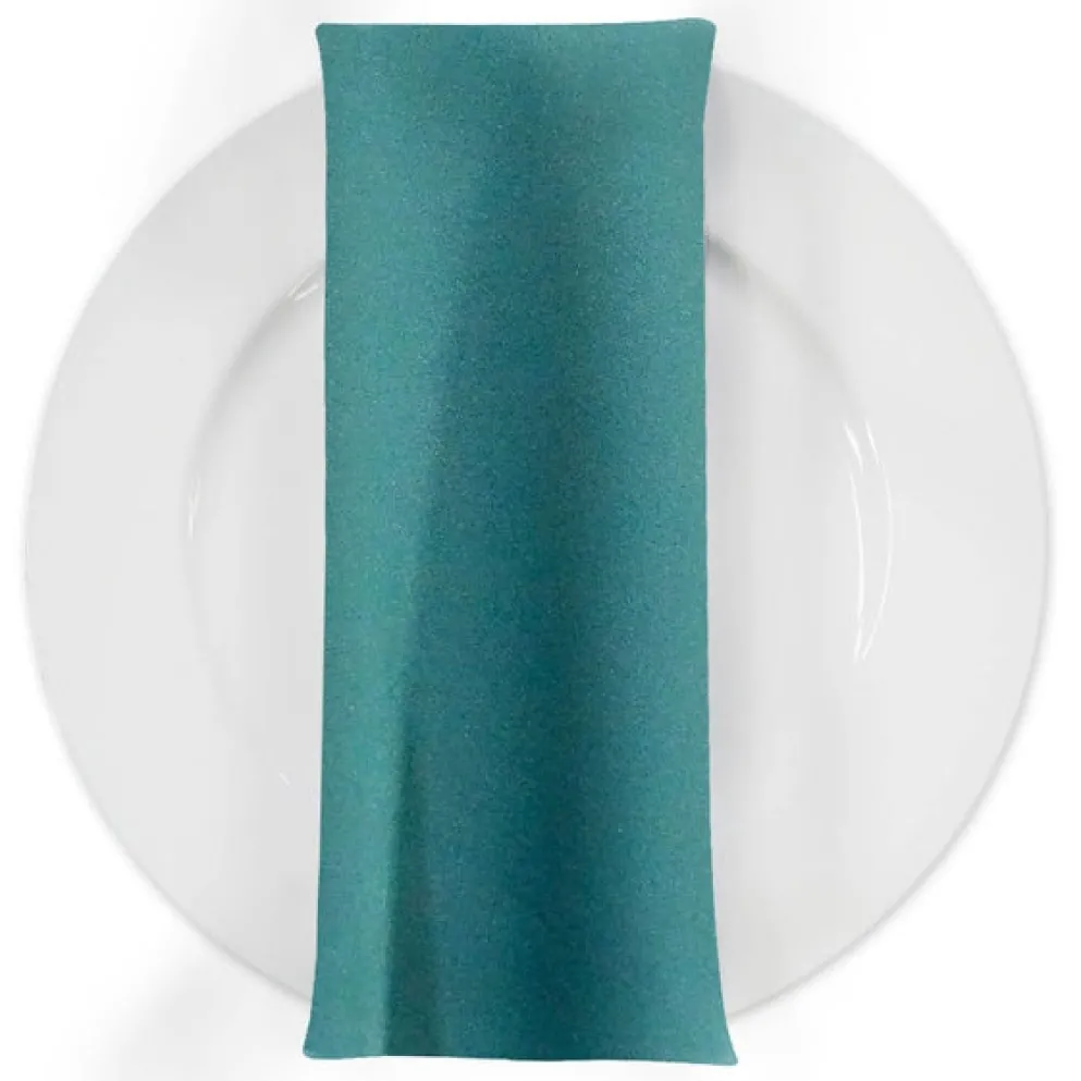 Premium Poly (Poplin) Table Napkin in Green Teal 7122