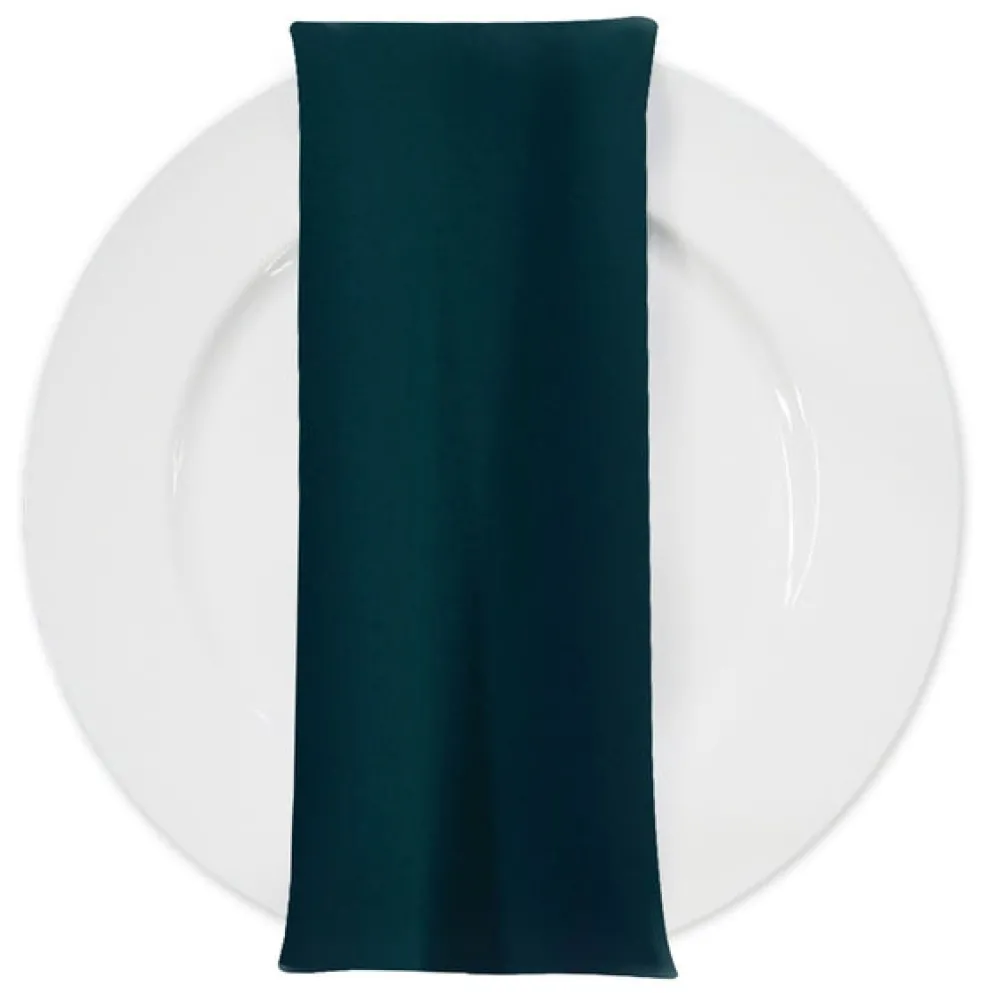 Premium Poly (Poplin) Table Napkin in Teal 2051