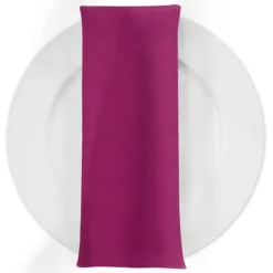 Premium Poly (Poplin) Table Napkin in Fuchsia 1222