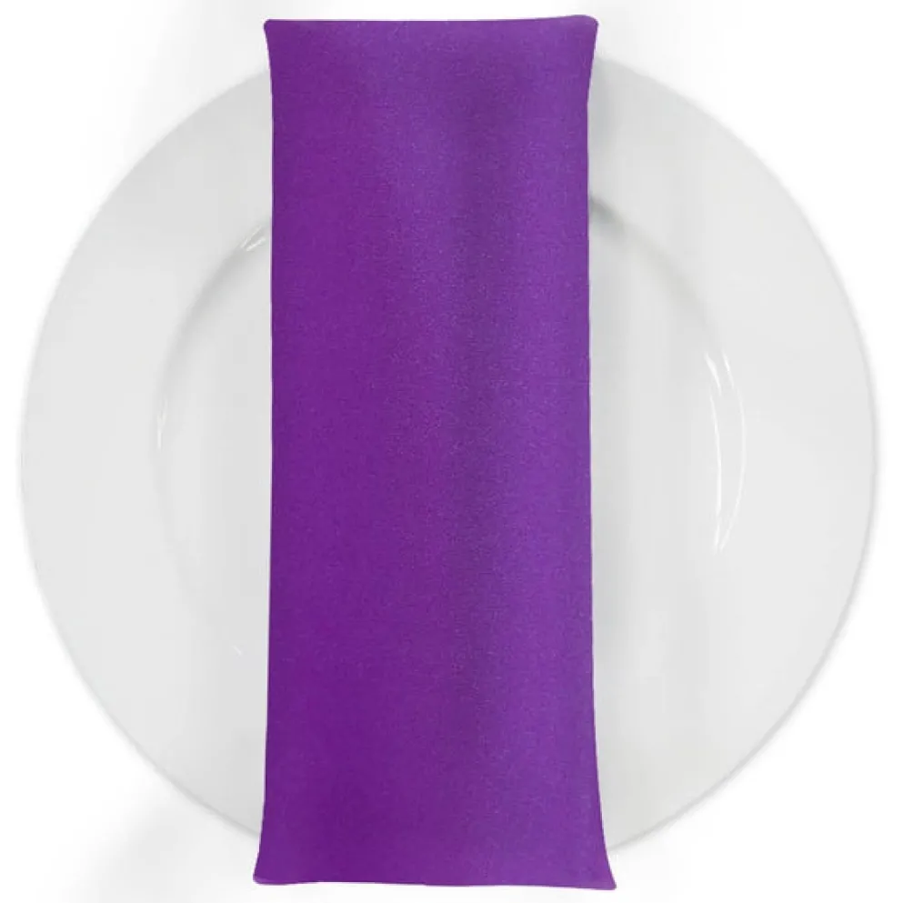 Premium Poly (Poplin) Table Napkin in Magenta 1281