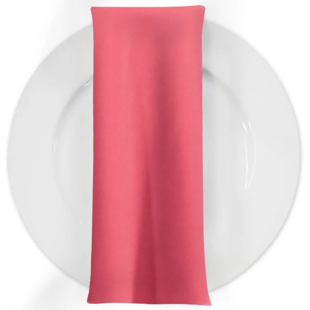 Premium Poly (Poplin) Table Napkin in Burnt Orange 799