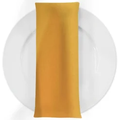 Premium Poly (Poplin) Table Napkin in Gold 1327