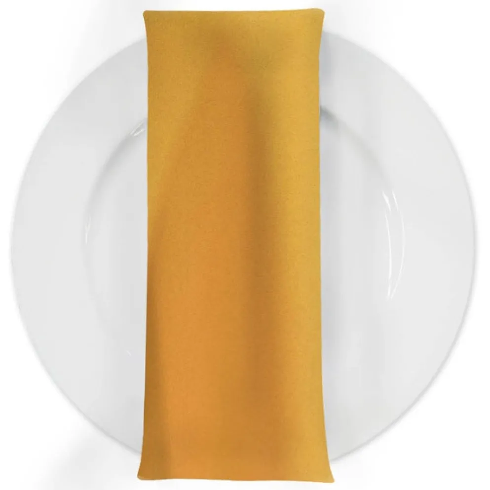 Premium Poly (Poplin) Table Napkin in Gold 1327