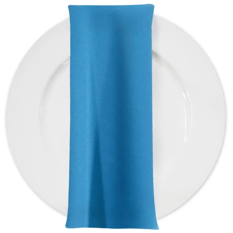 Premium Poly (Poplin) Table Napkin in Turquoise 1017