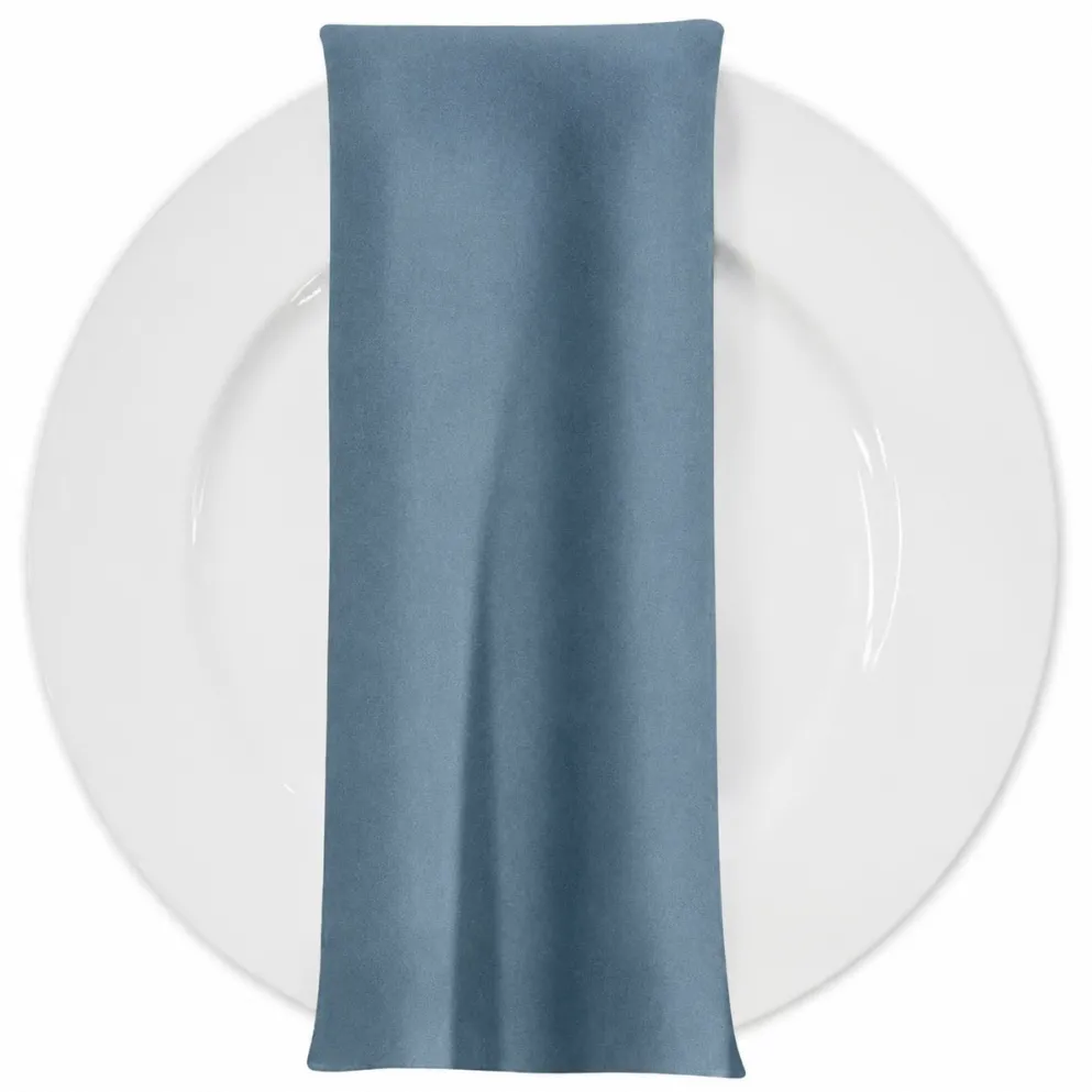 Premium Poly (Poplin) Table Napkin in Perry/Blue 1926