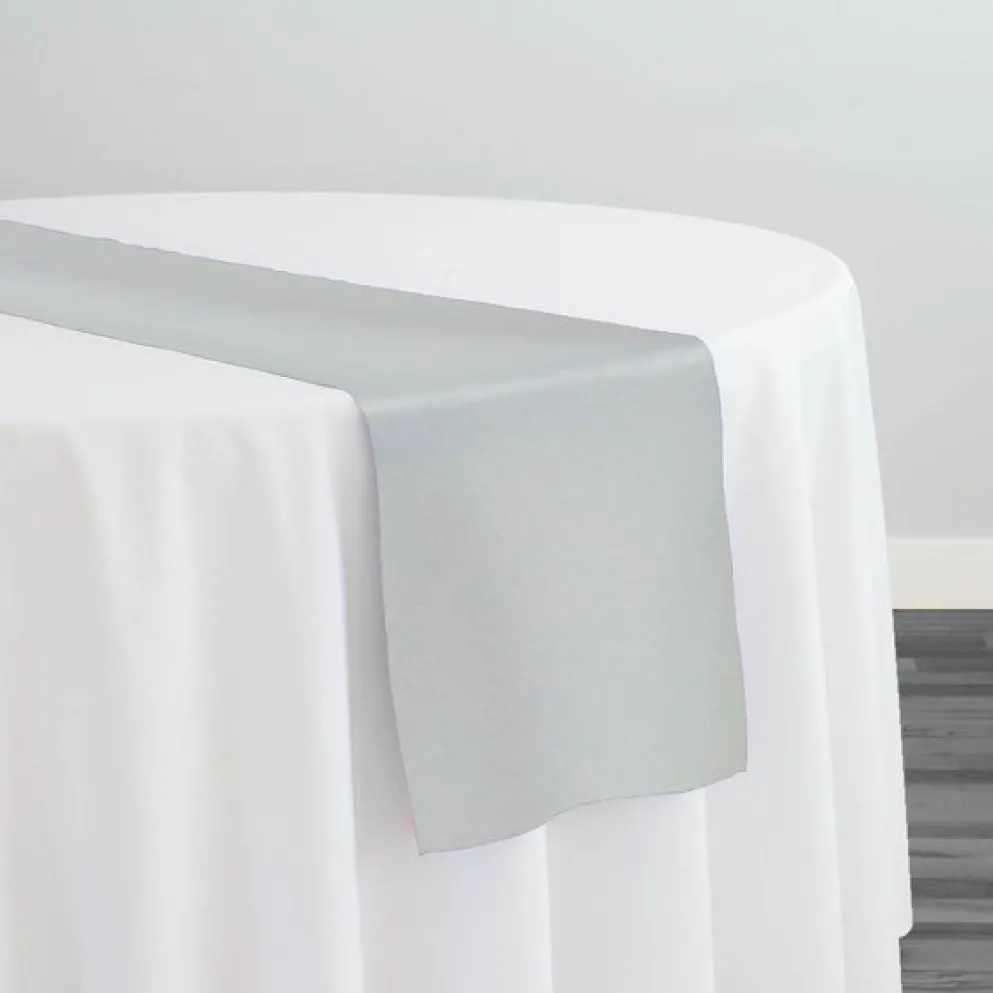 Premium Poly (Poplin) Table Runner in Ivory 1111