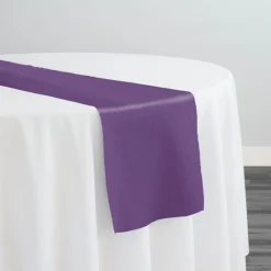 Premium Poly (Poplin) Table Runner in Raisin 1356
