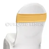 Premium Spandex Chair Band in Antique Gold