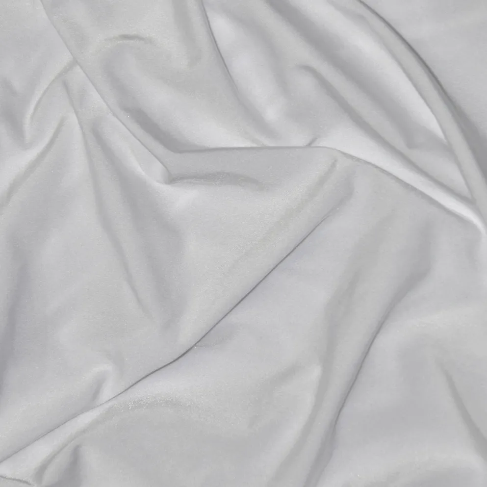 Premium Spandex (5'x5') Square Table Cover in White