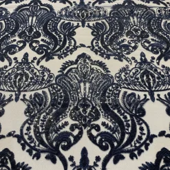 Princess Lace Table Linen in Black