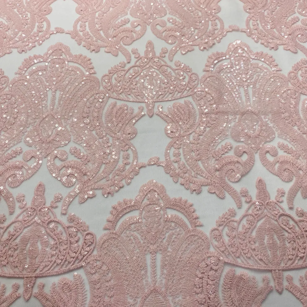 Princess Lace Table Linen in Blush