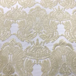 Princess Lace Table Linen in Ivory