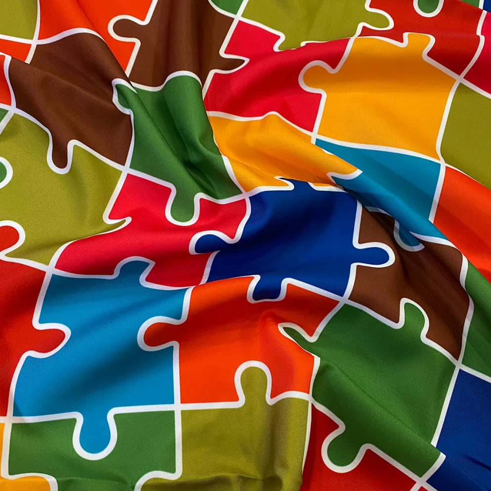 Puzzle (Poly Print) Table Runner