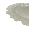 Reef - Glass Charger Plate in Pearl (Item # 0126)