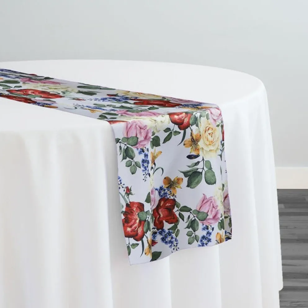 Rose Garden (Poly Print) Table Runner