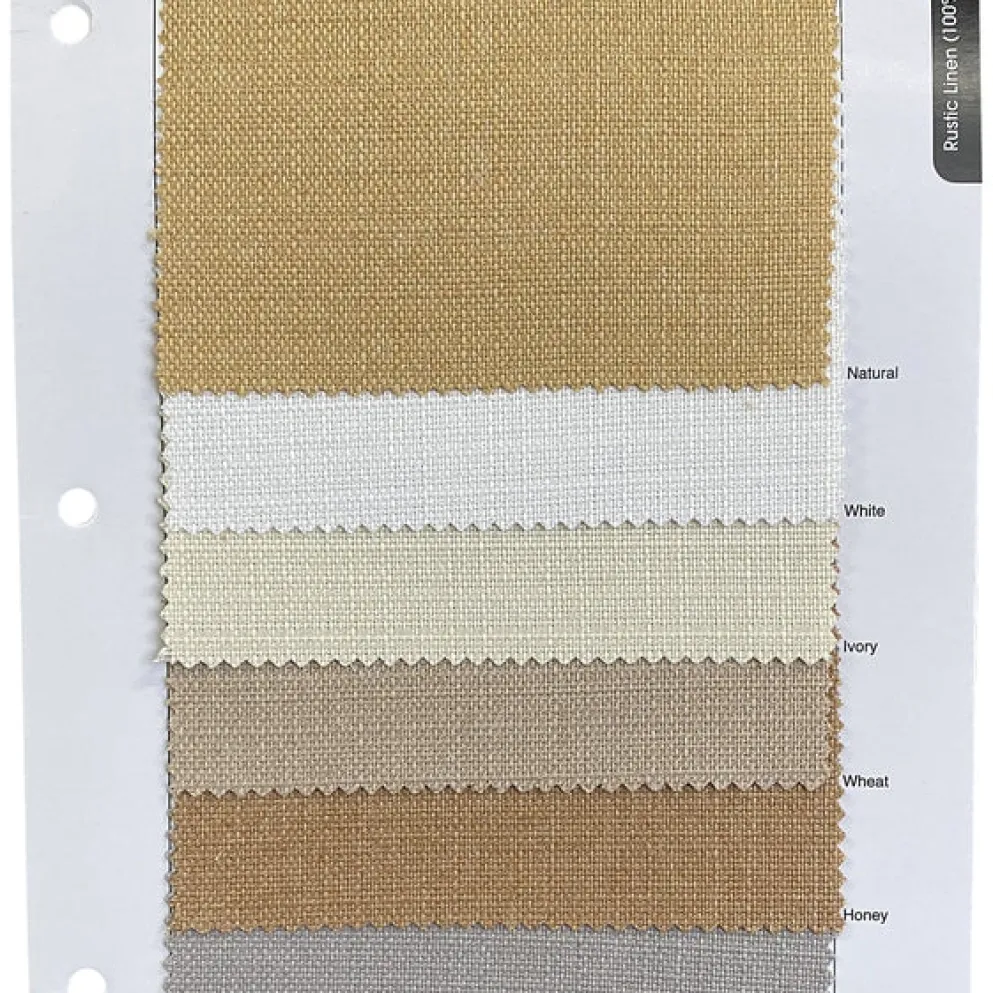 Rustic Linen Table Linen in Honey