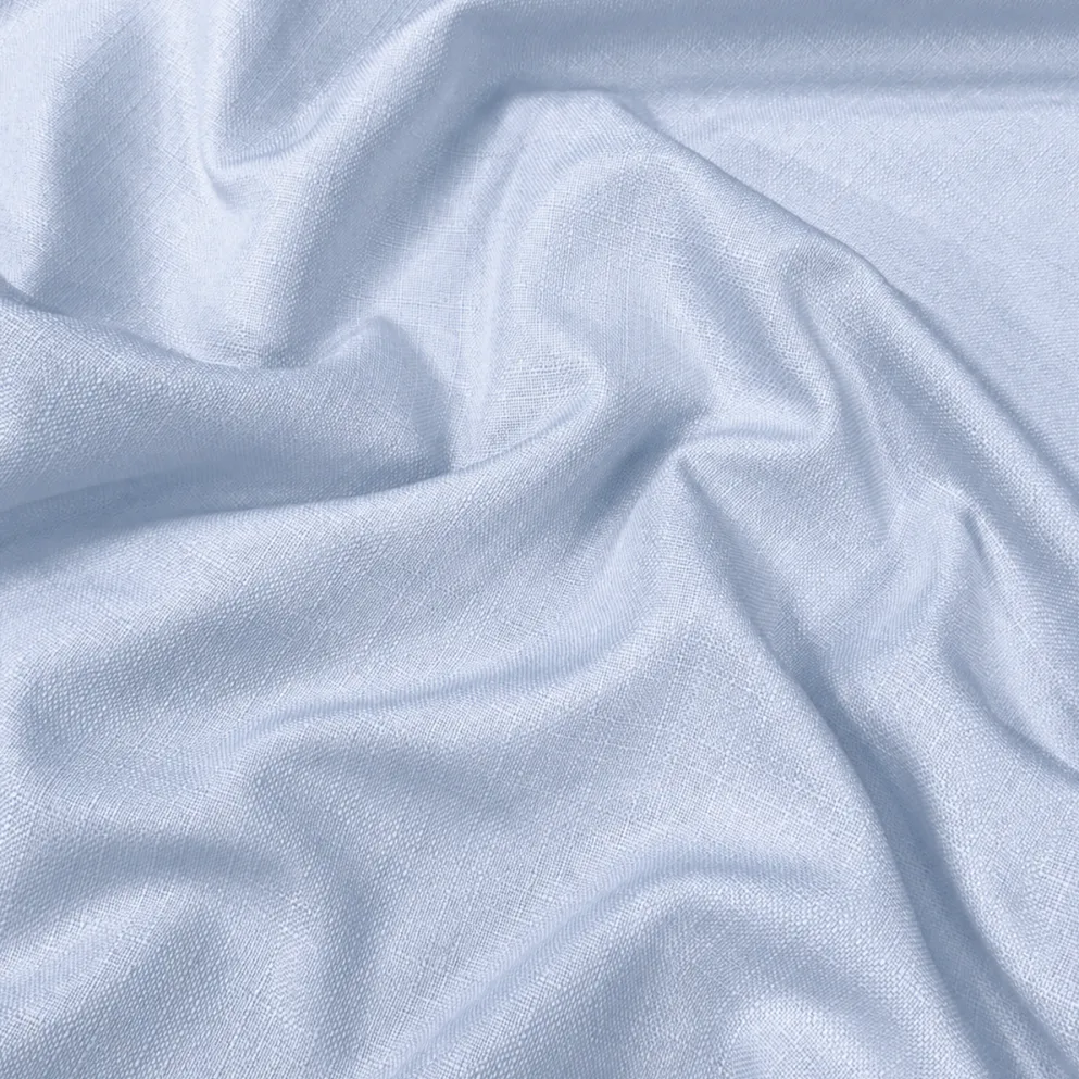 Rustic Linen Table Linen in Lt Blue