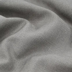 Rustic Linen Table Runner in Silver