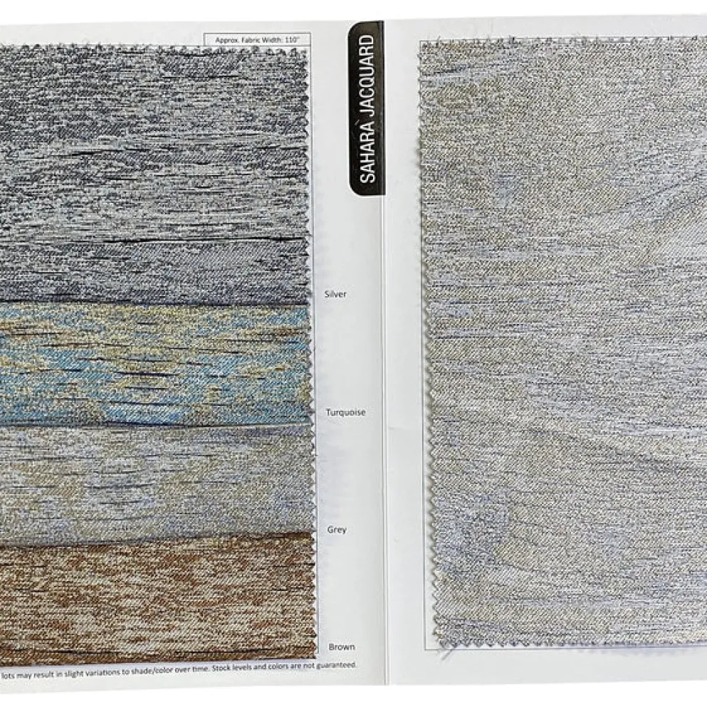 Sahara Jacquard Table Linen in Silver