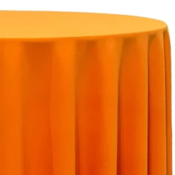 Scuba (Wrinkle-Free) Table Linen in Orange 1406