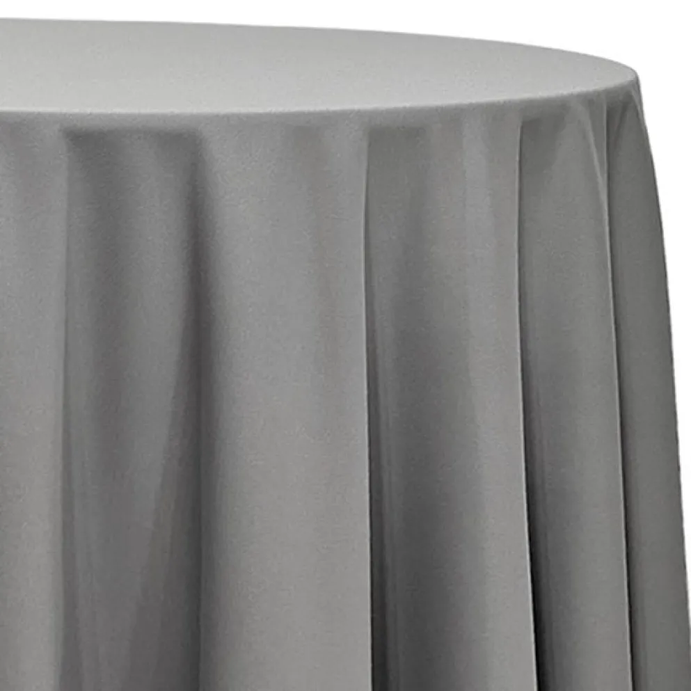 Scuba (Wrinkle-Free) Table Linen in Gray