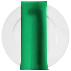 Scuba (Wrinkle-Free) Table Napkin in Kelly Green 1260