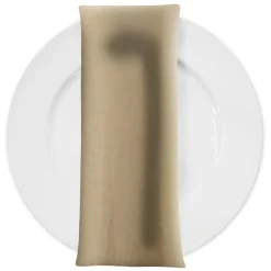 Scuba (Wrinkle-Free) Table Napkin in Taupe 1189