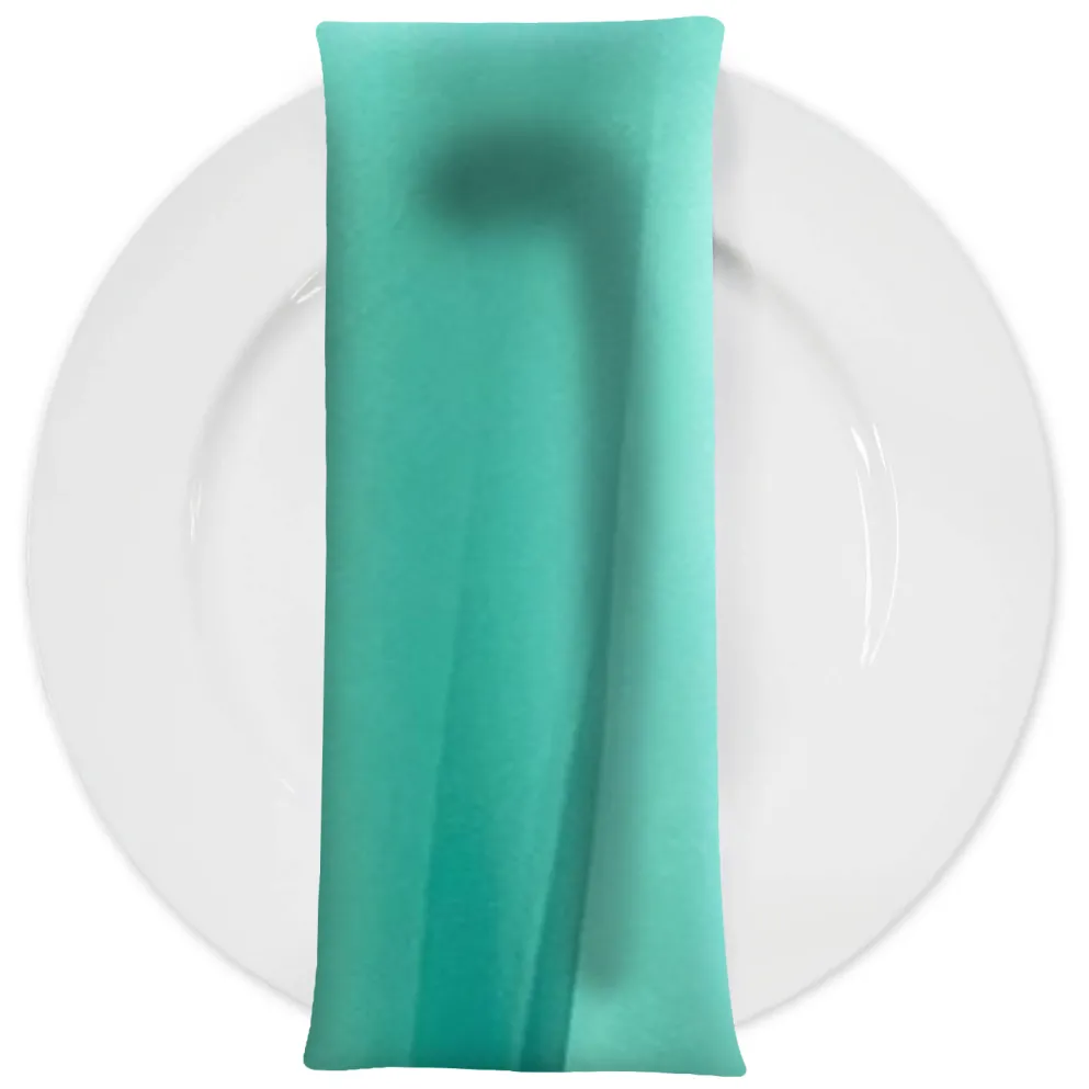 Scuba (Wrinkle-Free) Table Napkin in Teal Green 2001