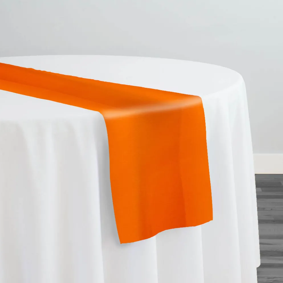 Scuba (Wrinkle-Free) Table Runner in Orange 1406