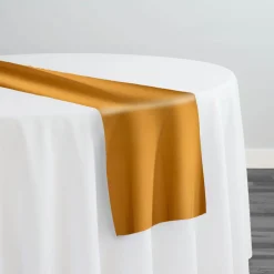 Scuba (Wrinkle-Free) Table Runner in Gold 1326