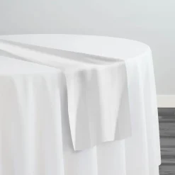 Scuba (Wrinkle-Free) Table Runner in White