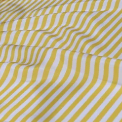 Seersucker (Poly Print) Table Napkin in Yellow