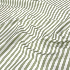 Seersucker (Poly Print) Table Runner in Sage