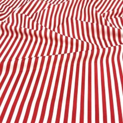 Seersucker (Poly Print) Table Runner in Red