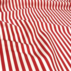 Seersucker (Poly Print) Table Runner in Red