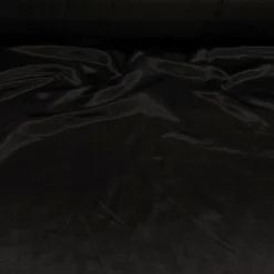 Shantung Satin (Reversible) Table Linen in Black