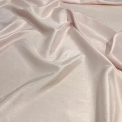 Shantung Satin (Reversible) Table Linen in Blush
