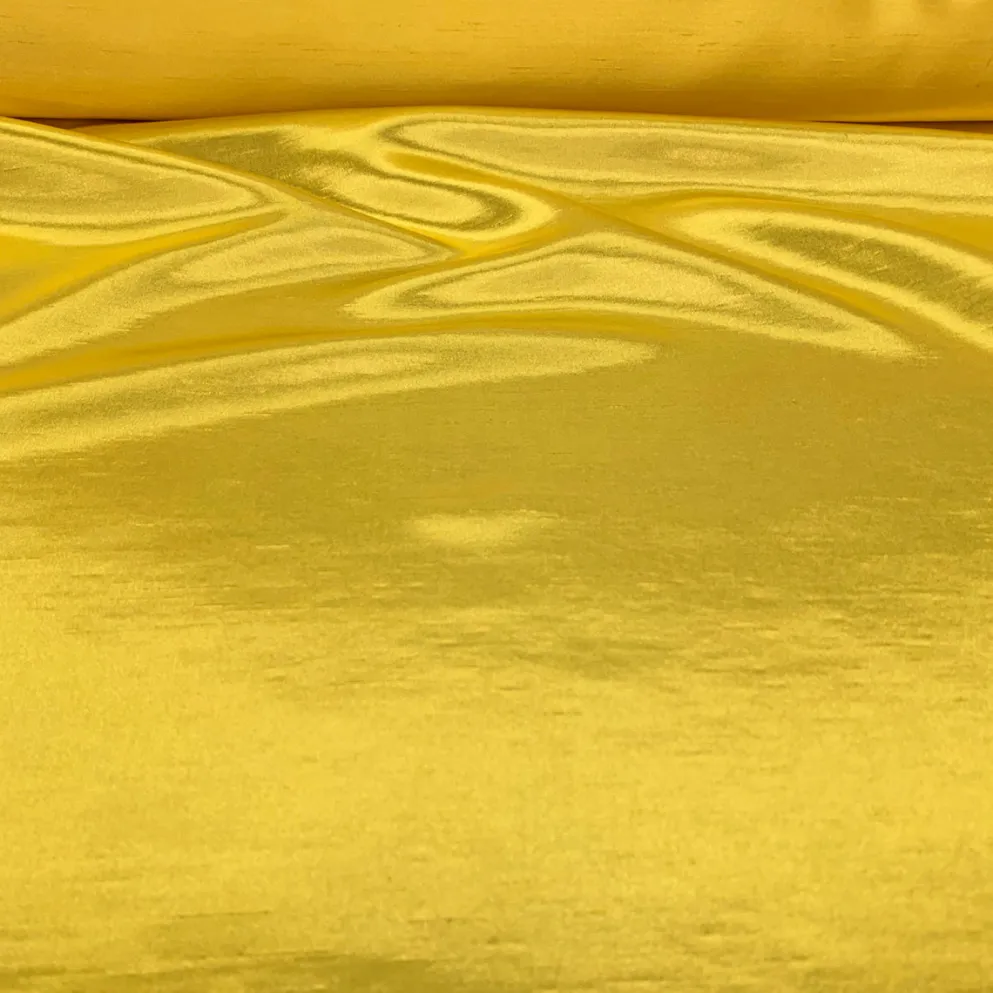 Shantung Satin (Reversible) Table Runner in Yellow