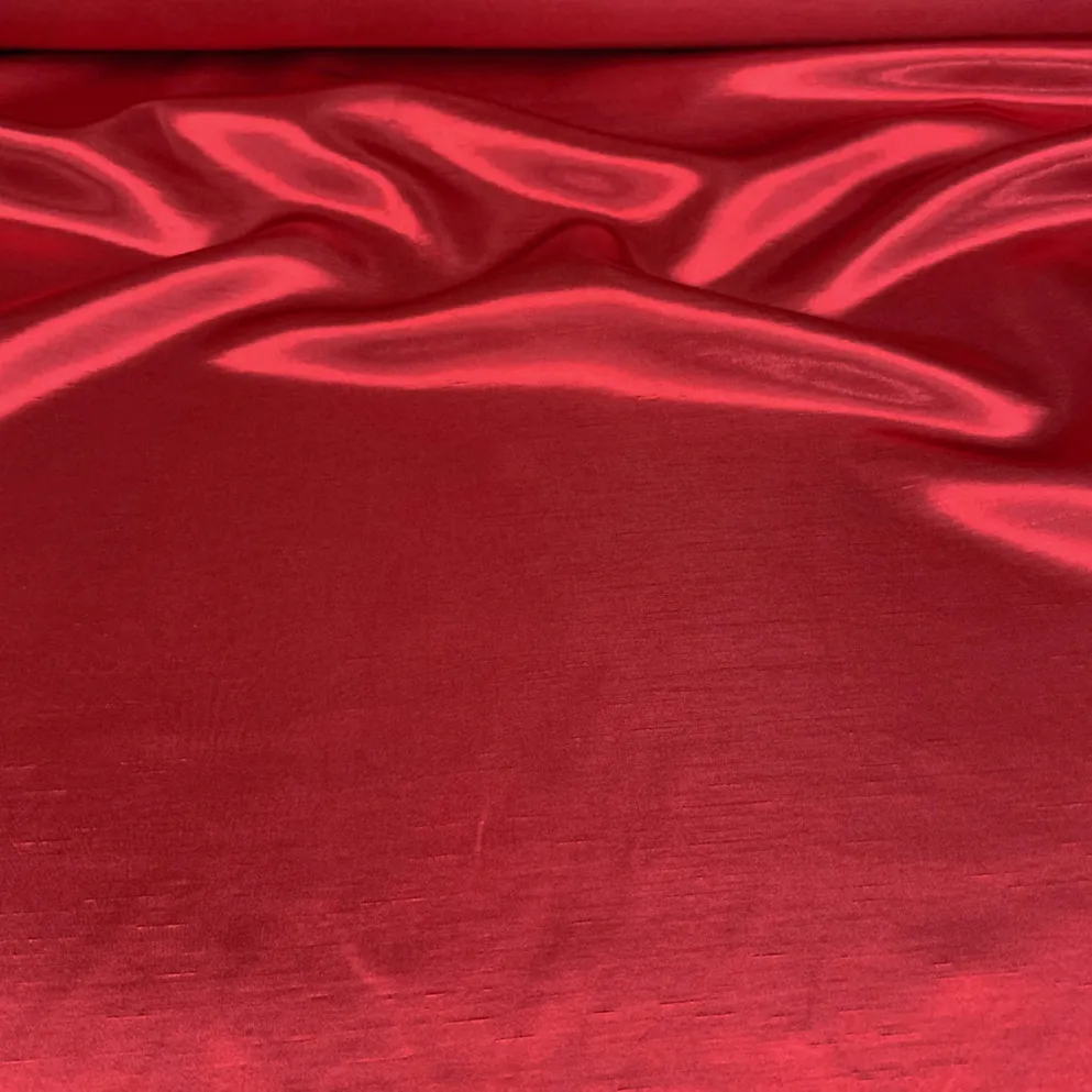 Shantung Satin (Reversible) Table Runner in Red Dk