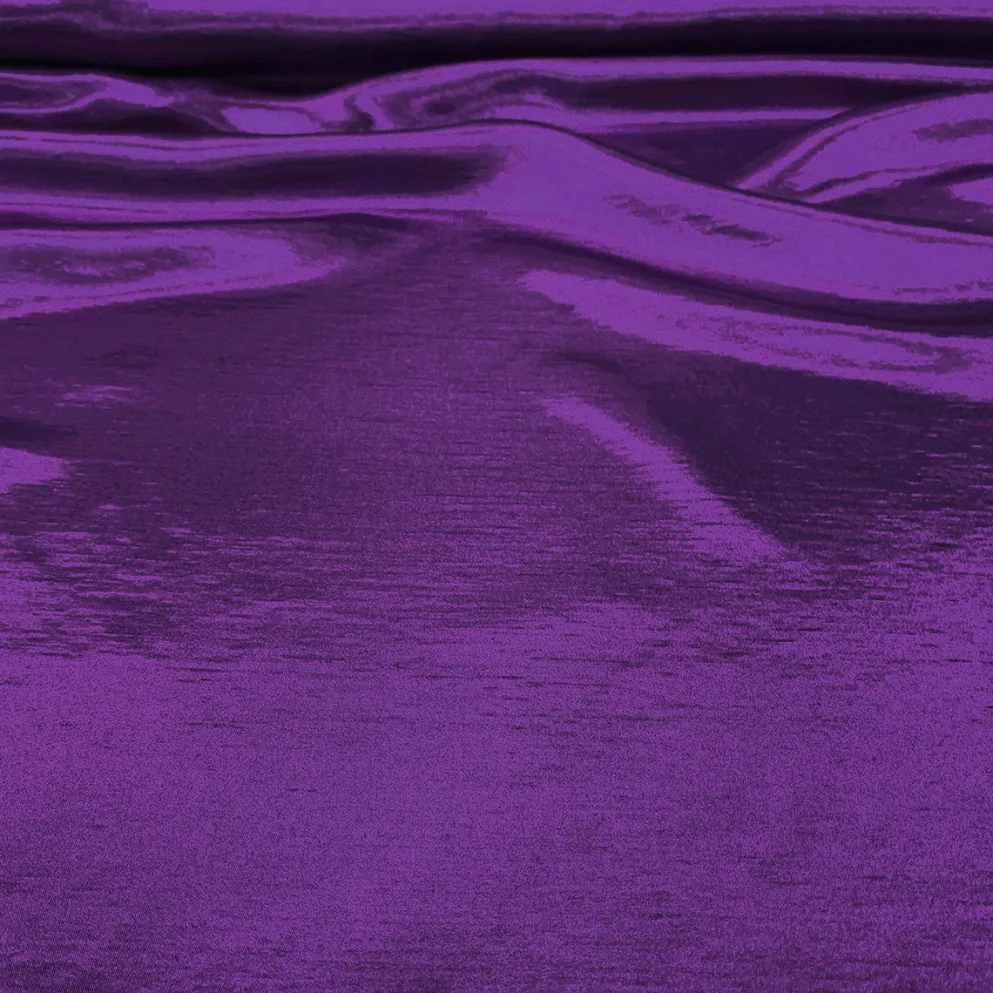 Shantung Satin (Reversible) Table Runner in Purple