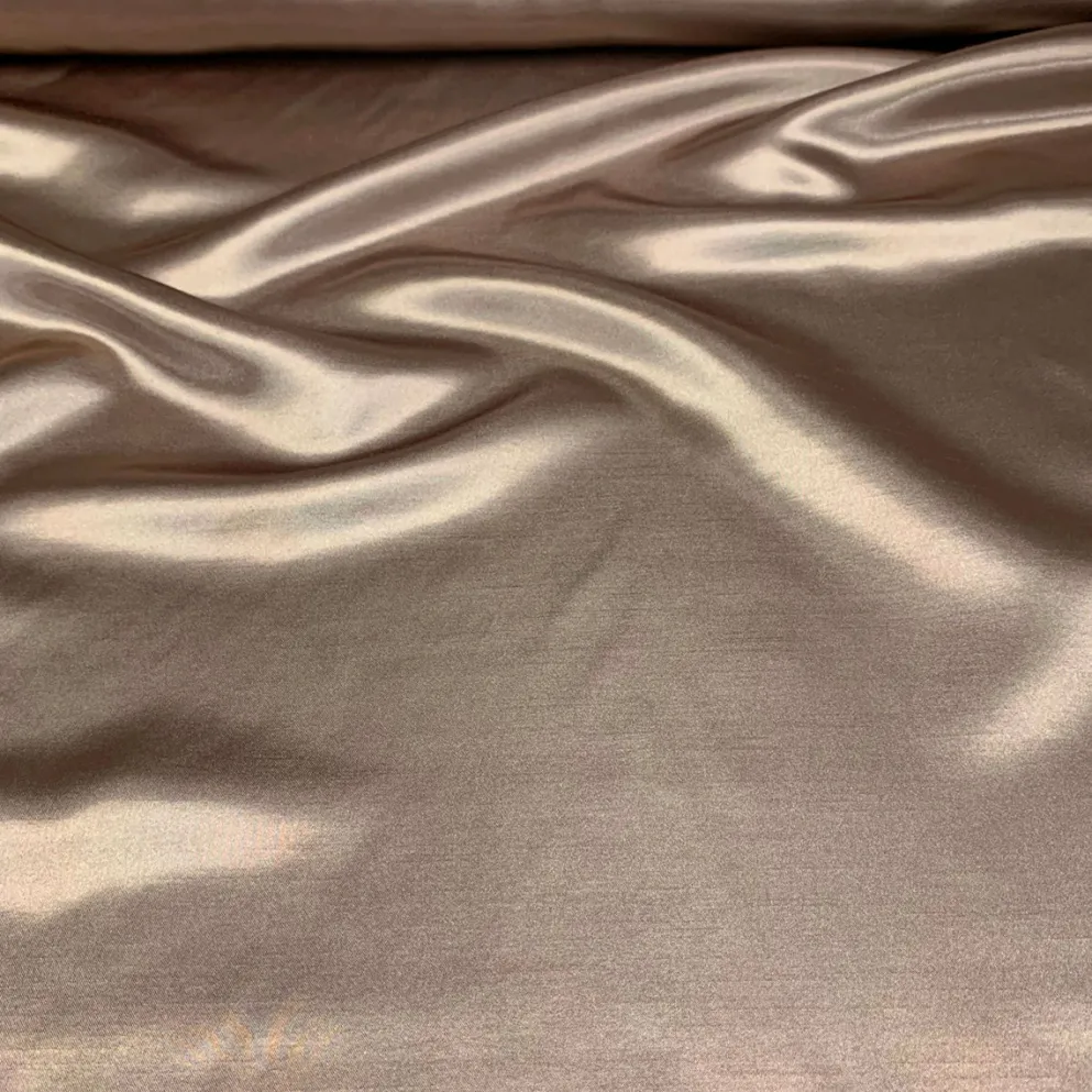 Shantung Satin (Reversible) Table Runner in Khaki