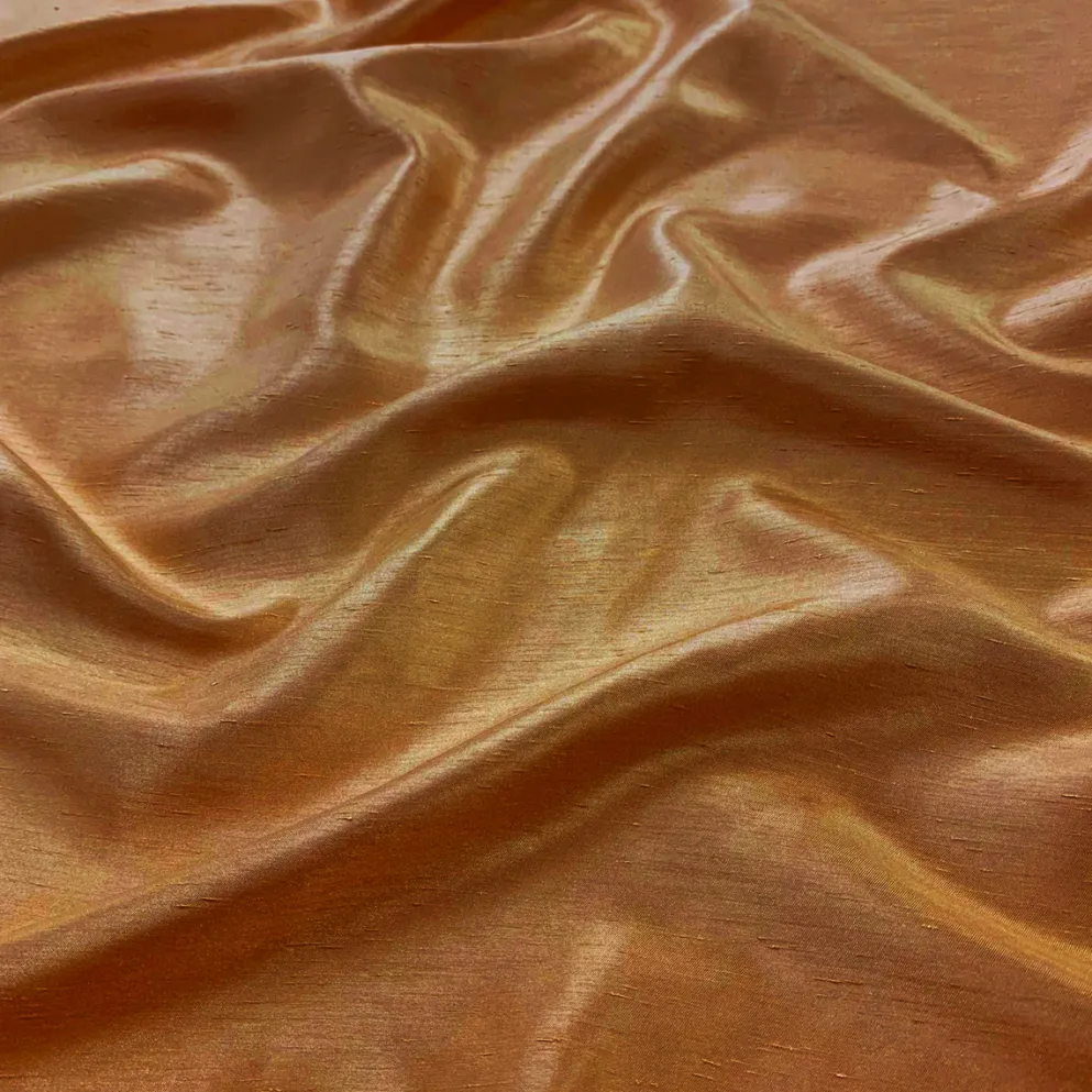 Shantung Satin (Reversible) Table Runner in Gold