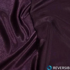 Shantung Satin (Reversible) Table Napkin in Eggplant