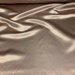 Shantung Satin (Reversible) Table Linen in Khaki