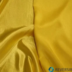 Shantung Satin (Reversible) Table Linen in Yellow
