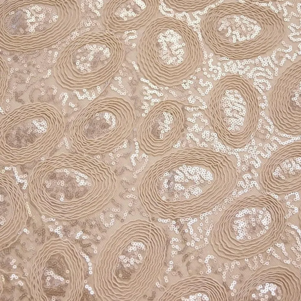 Sienna Design Table Linen in Champagne