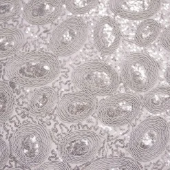 Sienna Design (w/ Poly Lining) Table Napkin in Silver